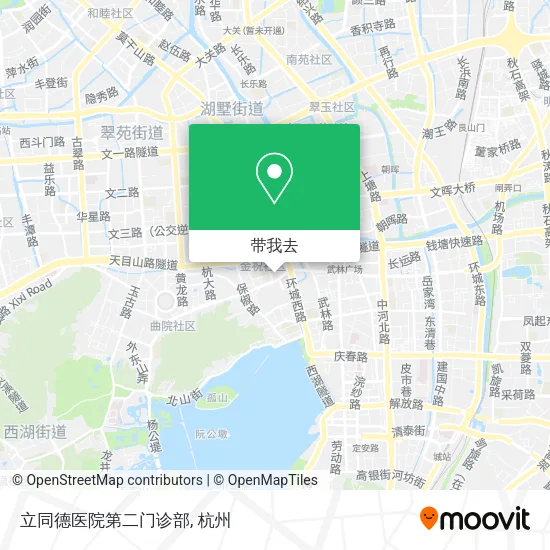 立同德医院第二门诊部地图