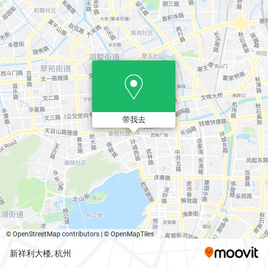 新祥利大楼地图