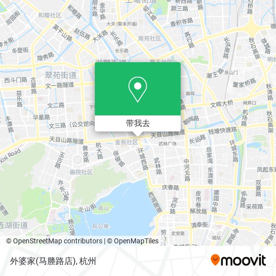 外婆家(马塍路店)地图