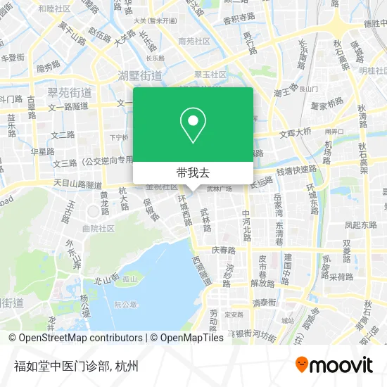 福如堂中医门诊部地图