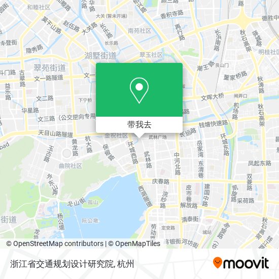 浙江省交通规划设计研究院地图
