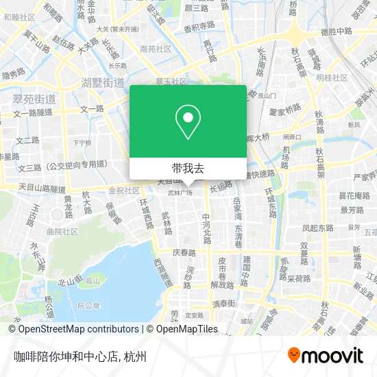 咖啡陪你坤和中心店地图