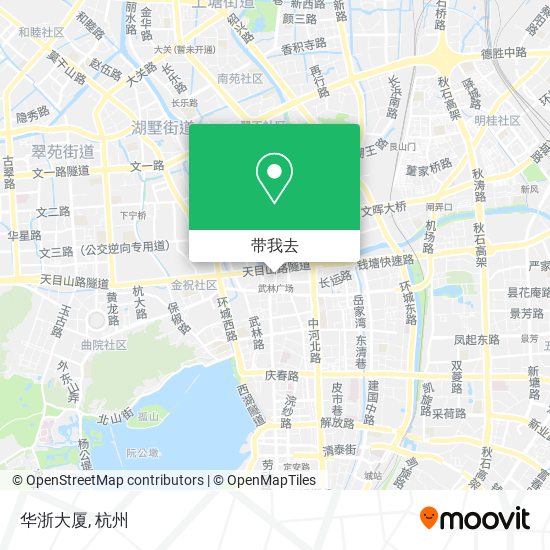 华浙大厦地图