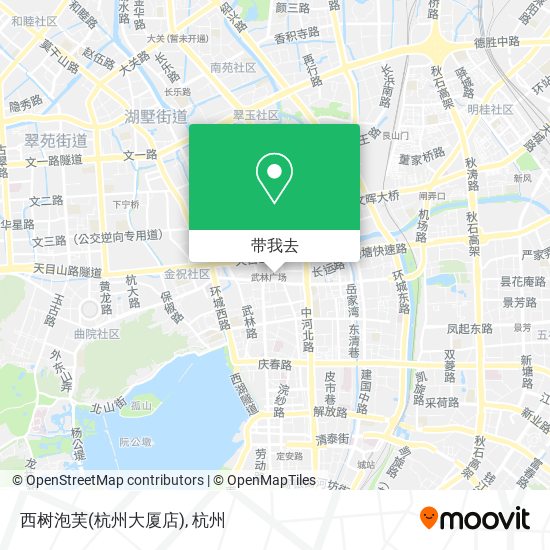 西树泡芙(杭州大厦店)地图