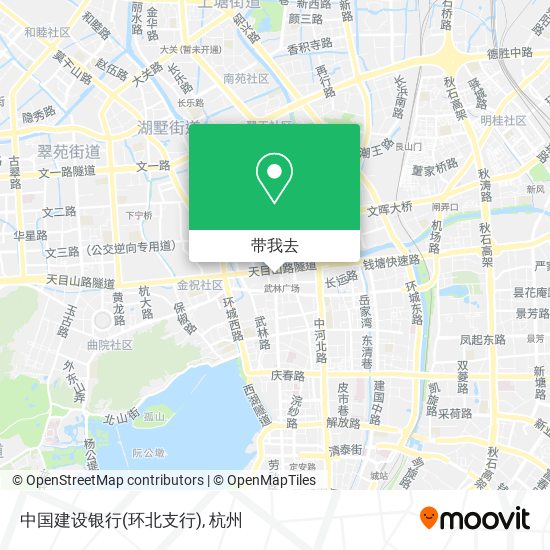 中国建设银行(环北支行)地图
