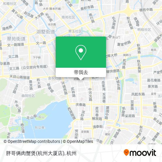 胖哥俩肉蟹煲(杭州大厦店)地图