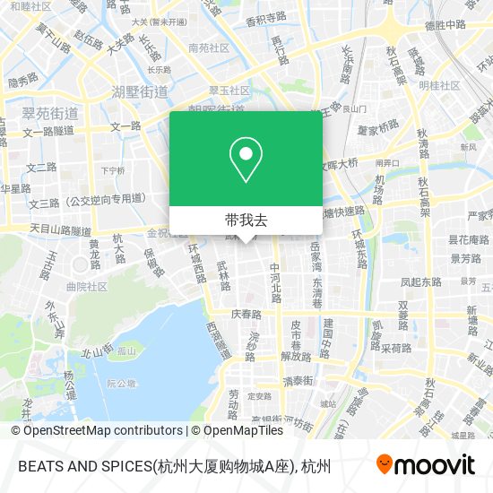 BEATS AND SPICES(杭州大厦购物城A座)地图