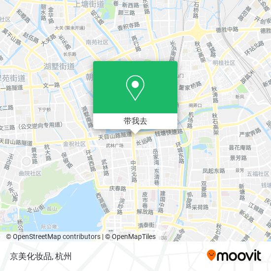京美化妆品地图