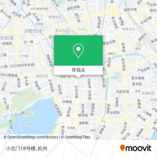 小北门18号楼地图