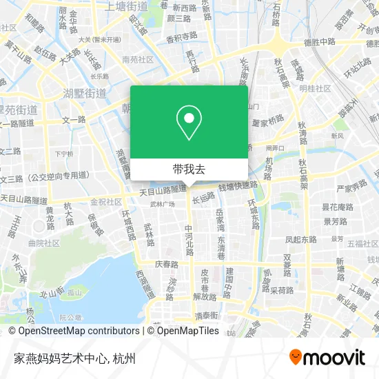家燕妈妈艺术中心地图