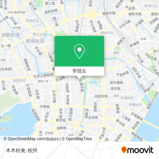 木木轻食地图