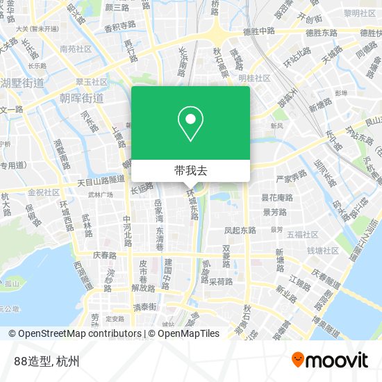 88造型地图