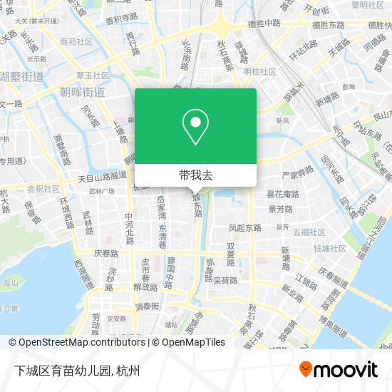 下城区育苗幼儿园地图