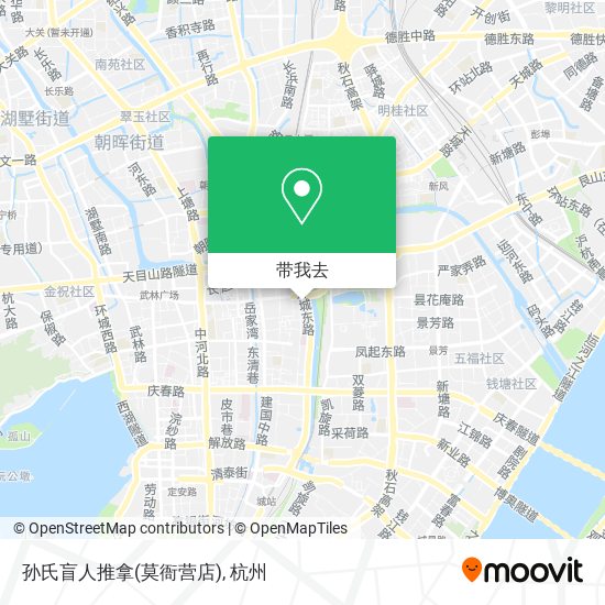 孙氏盲人推拿(莫衙营店)地图
