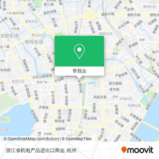 浙江省机电产品进出口商会地图