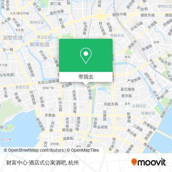 财富中心·酒店式公寓酒吧地图