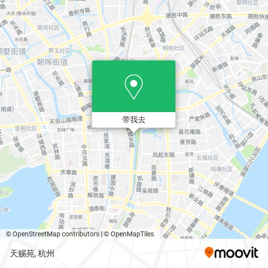 天赐苑地图