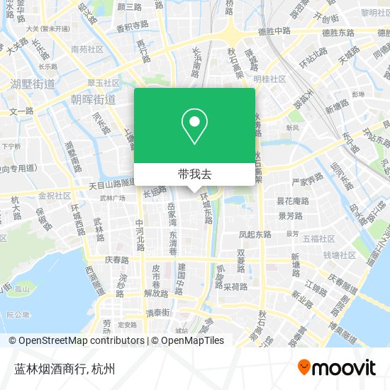 蓝林烟酒商行地图