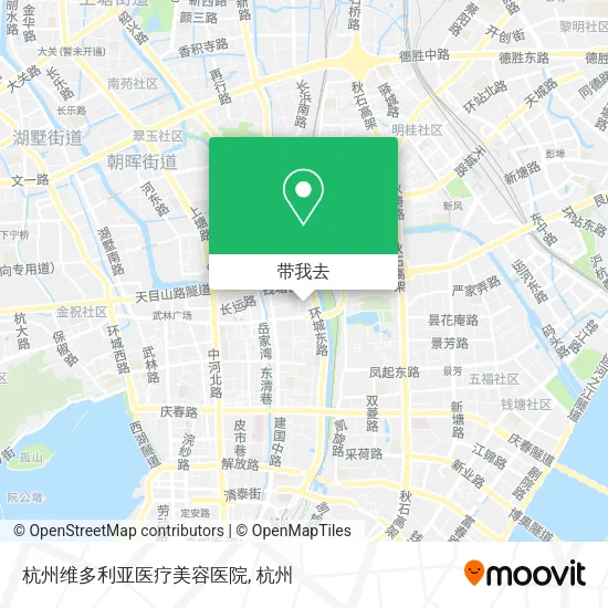 杭州维多利亚医疗美容医院地图