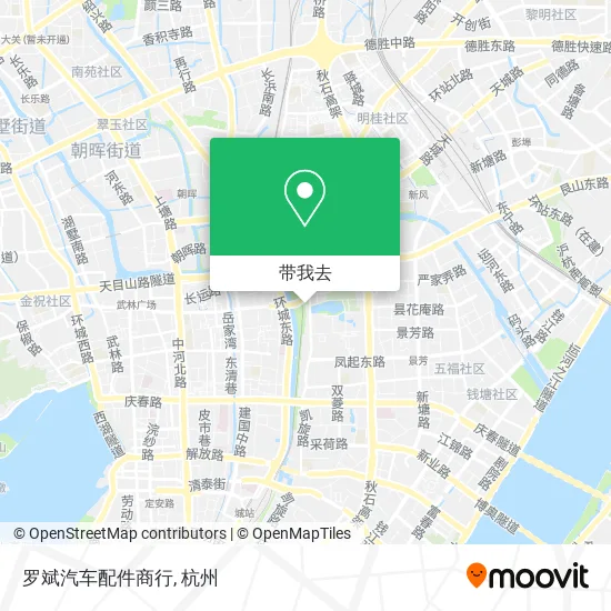 罗斌汽车配件商行地图