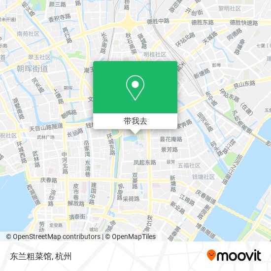 东兰粗菜馆地图