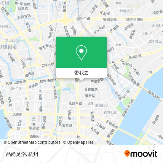 品尚足浴地图