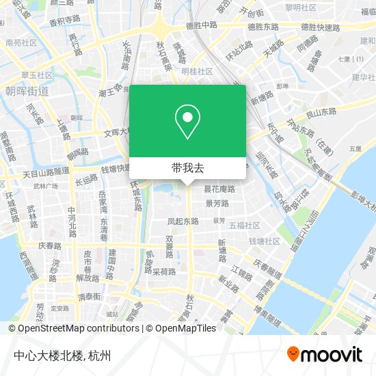 中心大楼北楼地图