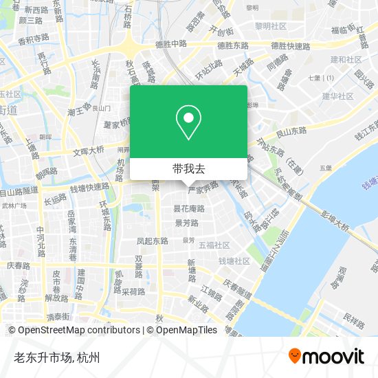 老东升市场地图