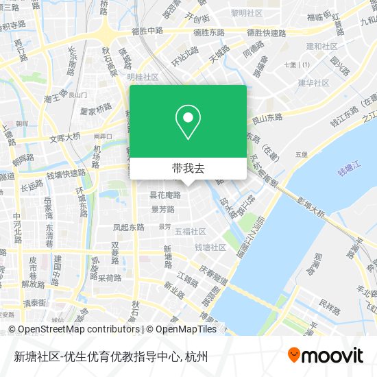 新塘社区-优生优育优教指导中心地图