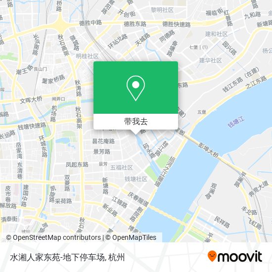 水湘人家东苑-地下停车场地图