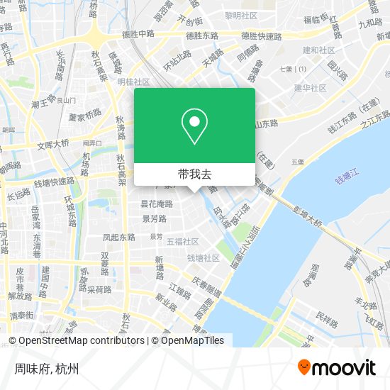 周味府地图