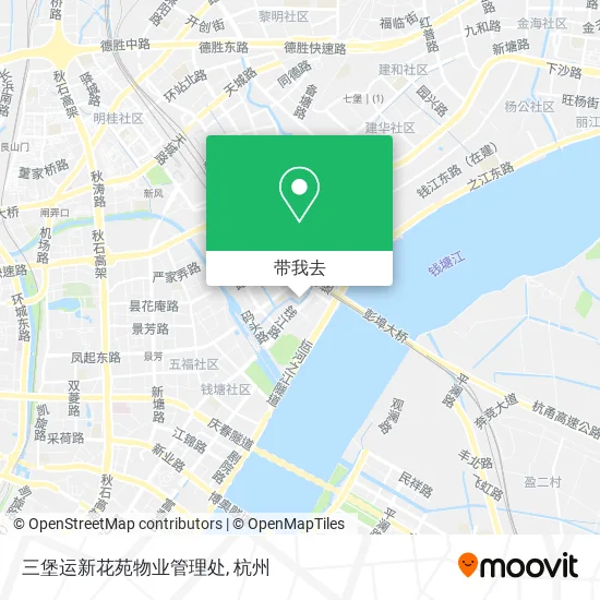 三堡运新花苑物业管理处地图