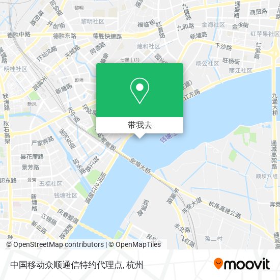 中国移动众顺通信特约代理点地图