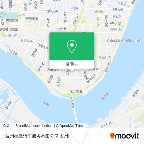 杭州德馨汽车服务有限公司地图
