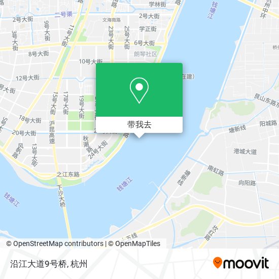 沿江大道9号桥地图