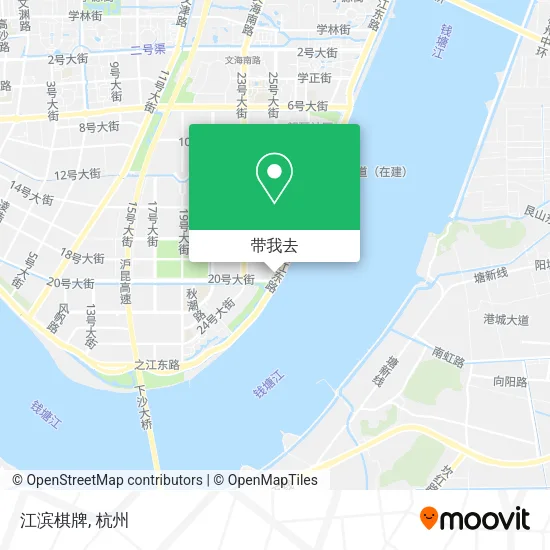 江滨棋牌地图