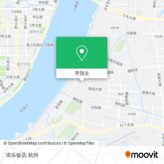 琪乐饭店地图