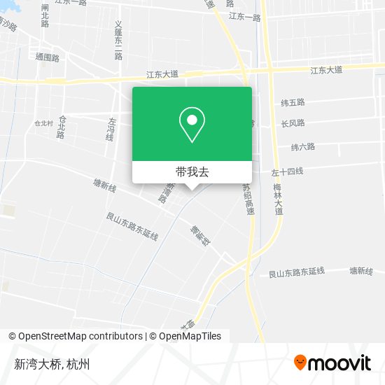 新湾大桥地图