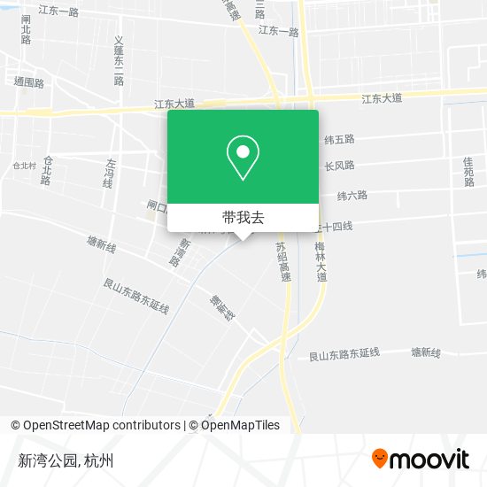 新湾公园地图