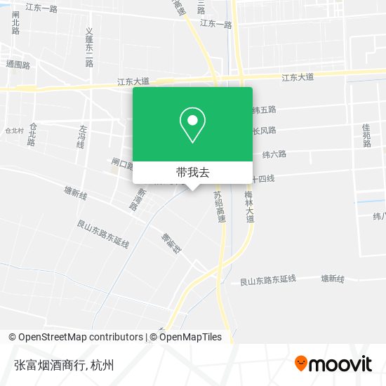 张富烟酒商行地图