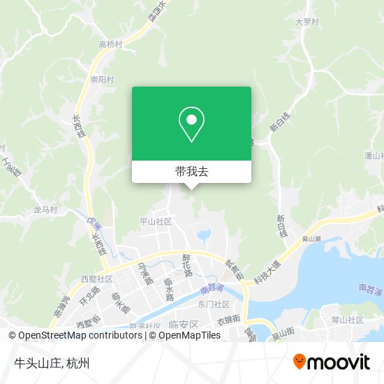 牛头山庄地图