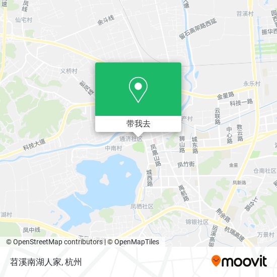 苕溪南湖人家地图