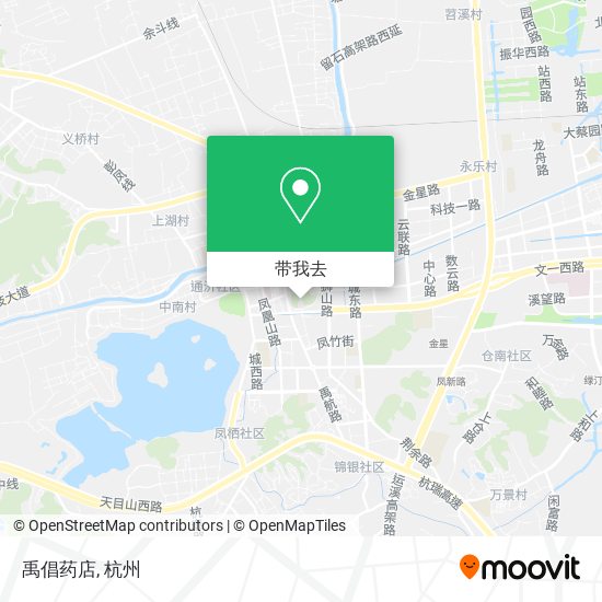 禹倡药店地图