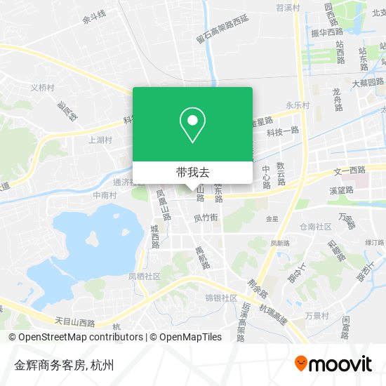 金辉商务客房地图
