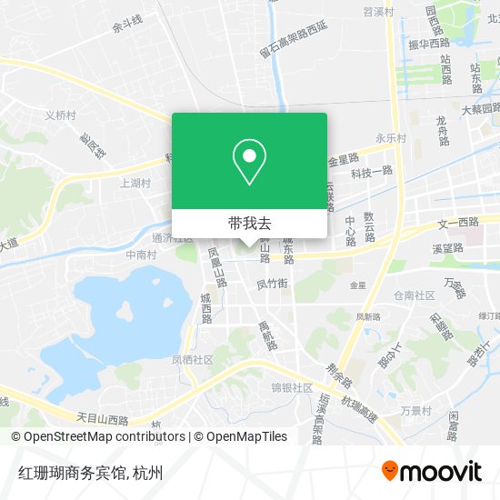 红珊瑚商务宾馆地图