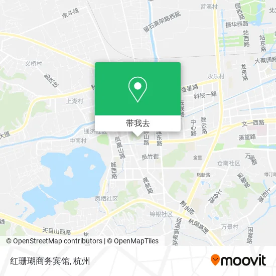 红珊瑚商务宾馆地图