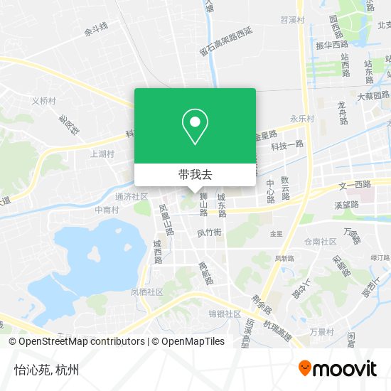 怡沁苑地图