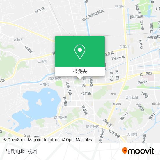 迪耐电脑地图