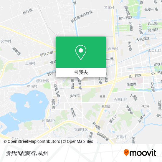贵鼎汽配商行地图