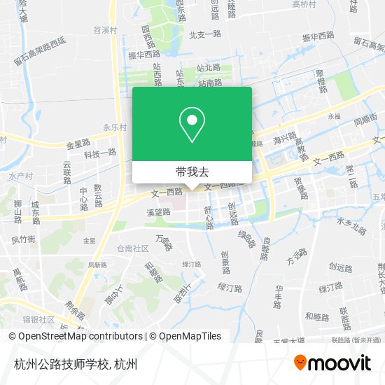杭州公路技师学校地图